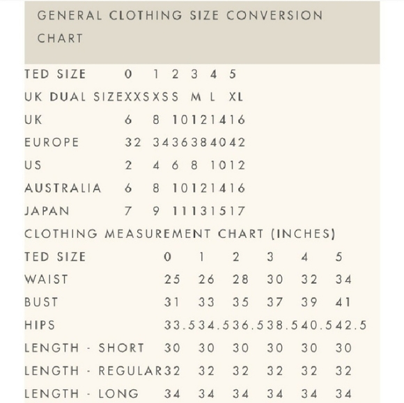 🍒NWOT🍒 TED BAKER CHIC BODYCON DRESS - Picture 6 of 6